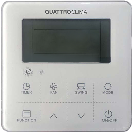 Сплит-система  QuattroClima полупромышленная напольно-потолочная 50 кв м QV-I18FG/QN-I18UG